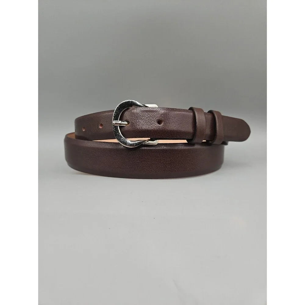 Men's Brown Asian Buffalo Belt Handcrafted In USA 40 1-1/4